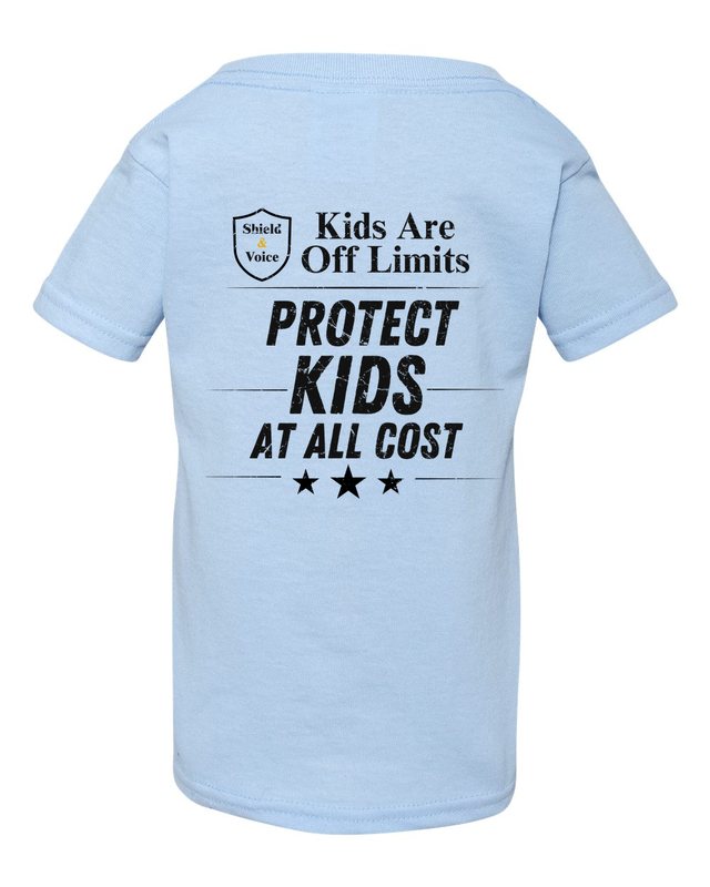 Kids Are Off Limits Tee — Toddler Light Blue