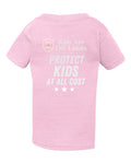 Kids Are Off Limits Tee — Toddler Light Pink